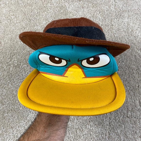 Disney Parks Other - Disney Parks Perry the Platypus Agent P Fedora Baseball Hat Kids One Size